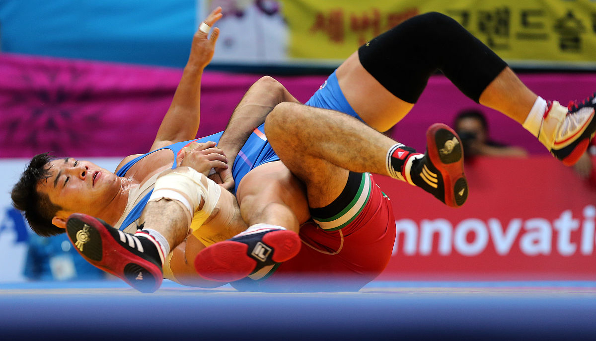 韩国队在比赛中获得令人惊叹的胜利！